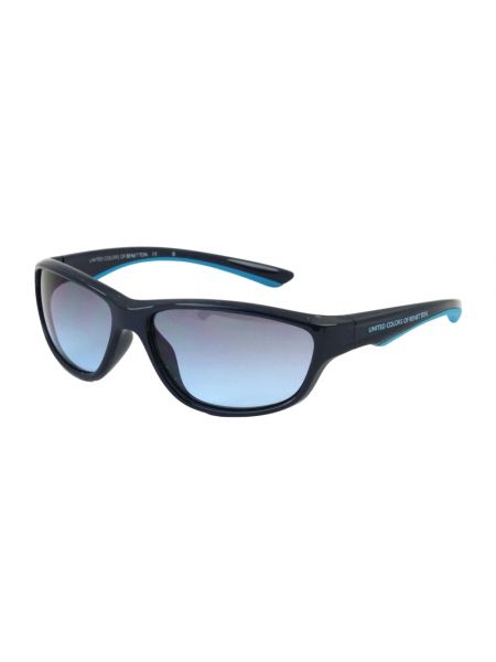 Okulary przeciwsłoneczne Benetton niebieskie
