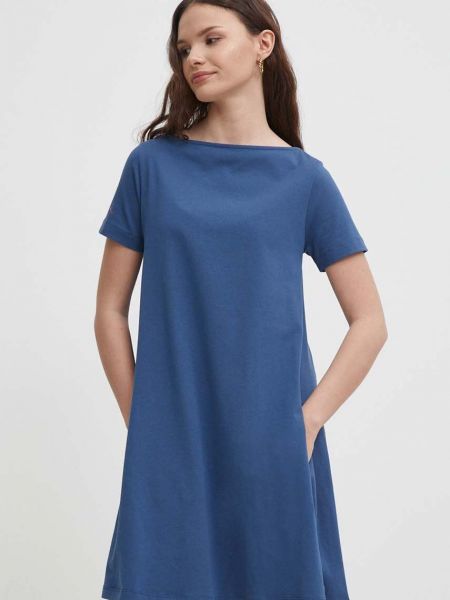 Sukienka mini United Colors Of Benetton niebieska