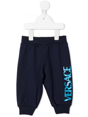 Joggers för tjejer Versace Kids blå