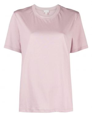 Памучна тениска Hanro розово