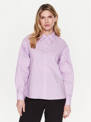Marškiniai Silvian Heach violetinė