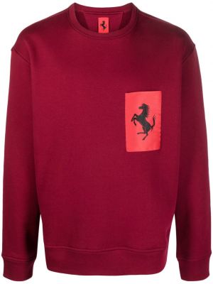 Sweatshirt aus baumwoll mit print Ferrari