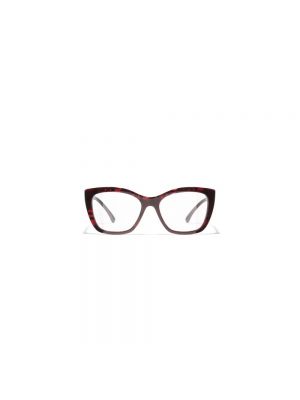 Brille mit sehstärke Chanel rot