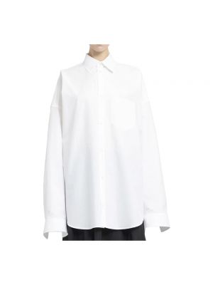 Biała koszula oversize Balenciaga