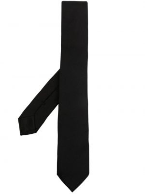 Selyem nyakkendő Givenchy fekete