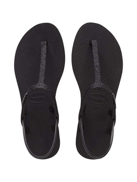 Sandale bez pete Havaianas crna