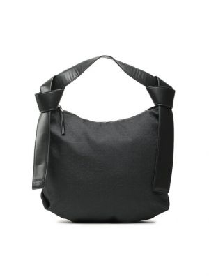 Jacquard torba za preko ramena Calvin Klein Jeans crna