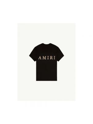 Koszulka w tygrysie prążki Amiri czarna