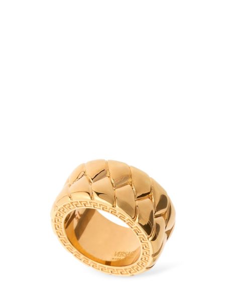 Tyk ring Versace guld