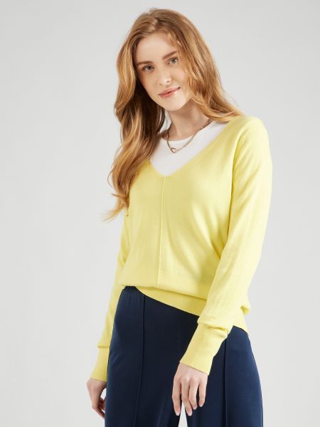 Пуловер Esprit жълто