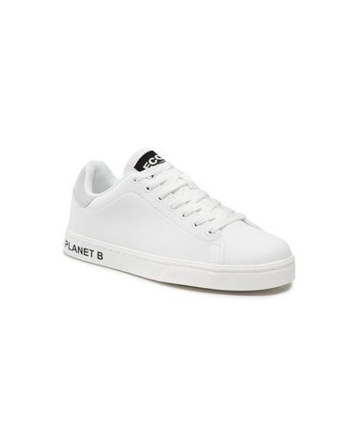 Ecoalf Sneakersy Sandfalf Basic Sneakers SHSNSANDF2560WS22 Biela