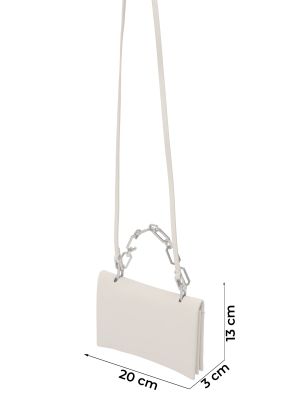 Памучни чанта тип „портмоне“ Allsaints бяло