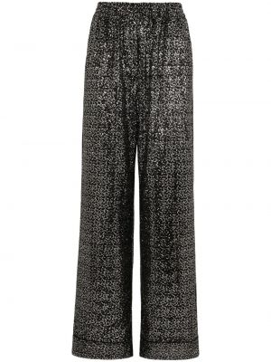 Pantaloni con paillettes baggy Dolce & Gabbana