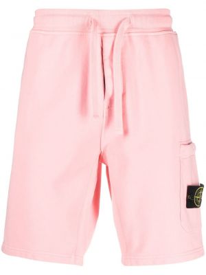 Shorts Stone Island rosa