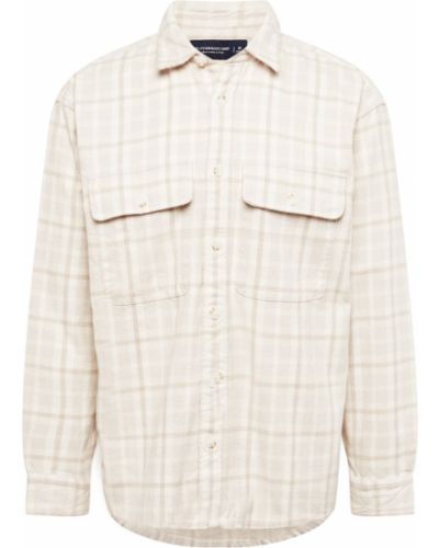 Camicia Abercrombie & Fitch beige