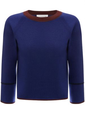 Плетен пуловер Victoria Beckham
