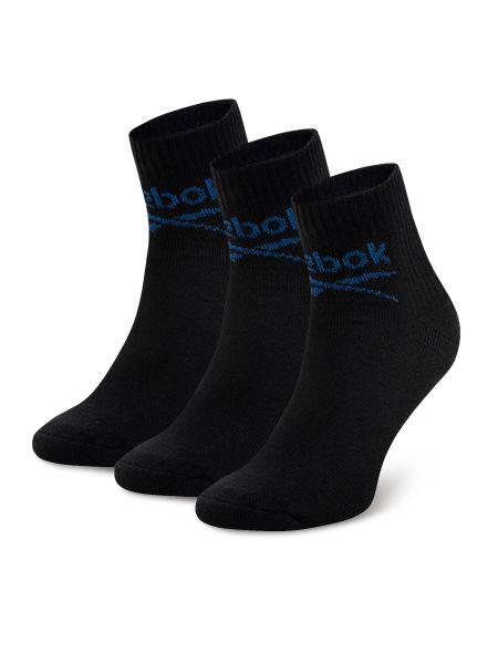 Ψηλές κάλτσες Reebok μαύρο