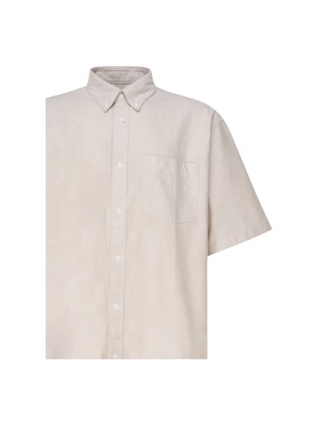 Camisa de algodón Carhartt Wip beige