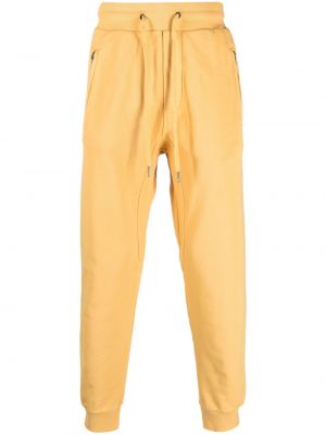 Спортни панталони бродирани Ksubi жълто
