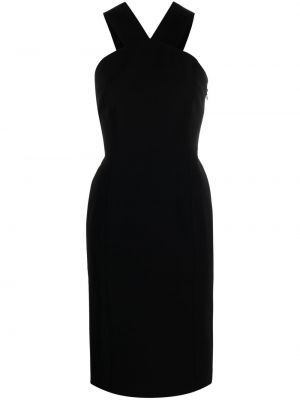 Коктейлна рокля без ръкави Boutique Moschino черно