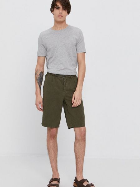 Kratke hlače Sisley zelena