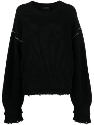 Пуловер Ssheena черно
