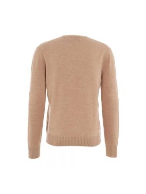 Sweter z okrągłym dekoltem Ballantyne brązowy