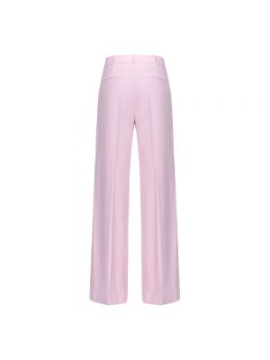 Pantalones rectos Pinko rosa