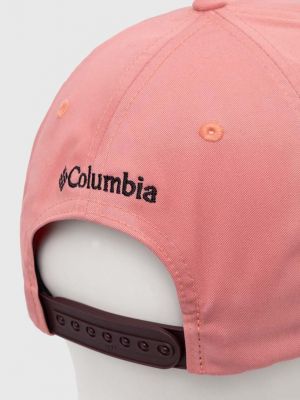 Czapka z daszkiem Columbia różowa