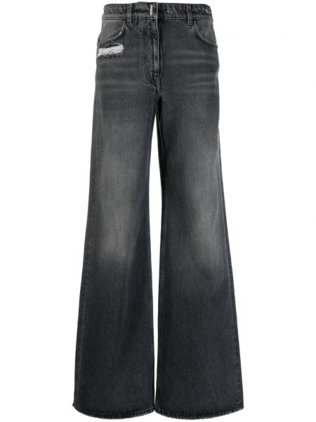 Zvonové džíny Givenchy černé