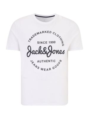 Tricou Jack & Jones Plus alb