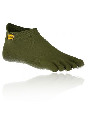 Носки с пальцами Vibram зеленые