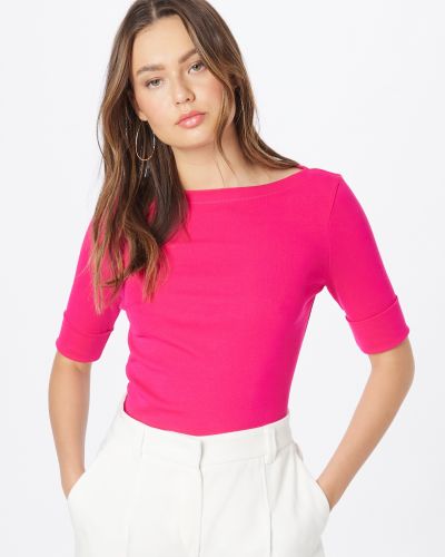 Tričko Lauren Ralph Lauren ružová
