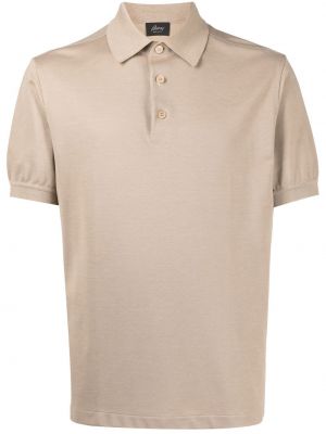 Poloskjorte Brioni brun