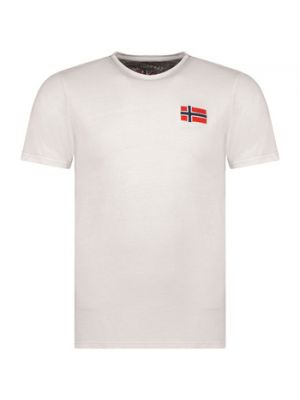 Koszulka z krótkim rękawem Geographical Norway szara