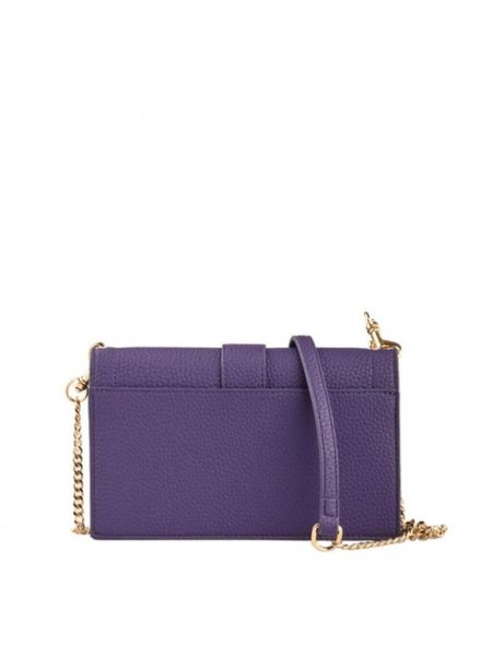 Bolso cruzado Versace Jeans Couture violeta