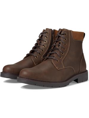 Ботинки на шнуровке Dockers коричневые
