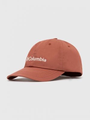 Pomarańczowa czapka z daszkiem Columbia