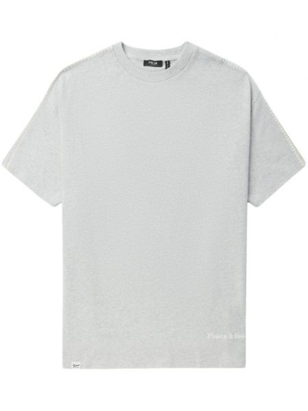 T-shirt aus baumwoll Five Cm grau