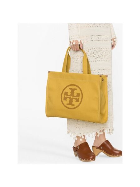 Shopper handtasche mit taschen Tory Burch gelb