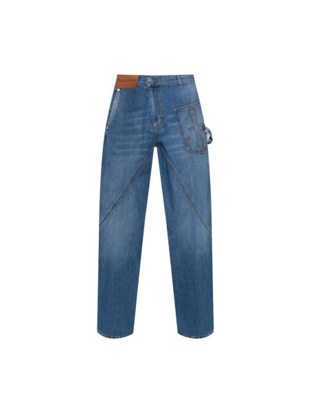 Jeans large Jw Anderson bleu