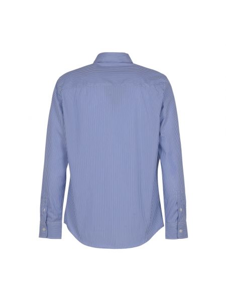 Camisa a rayas Maison Kitsuné azul