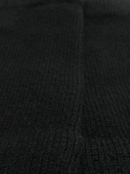 Gants en tricot N.peal noir