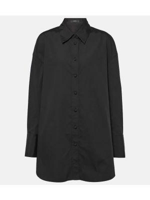 Camisa de algodón Joseph negro