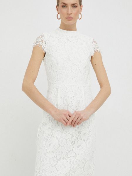 Ivy Oak rochie culoarea alb, mini, mulata