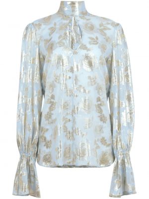 Φλοράλ μπλούζα Nina Ricci
