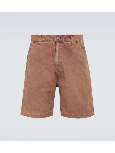 Pantaloncini di cotone Notsonormal marrone