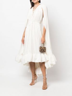 Sukienka midi Lanvin biała