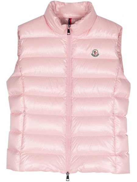 Kapitone yelek Moncler pembe