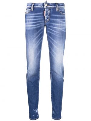 Skinny jeans Dsquared2 blå